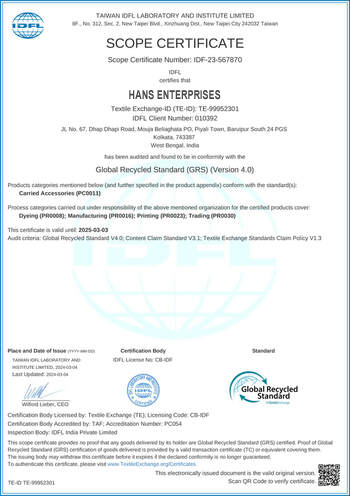 GRS(Global Recycle Standard)